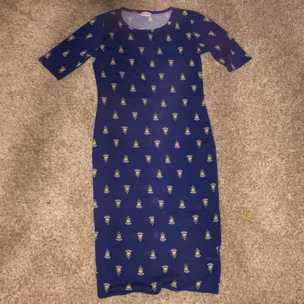 LulaRoe Julia Dress Size XS